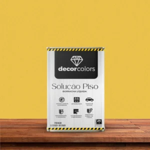 Decor Colors Tinta Piso Amarelo Demarcação 18 L