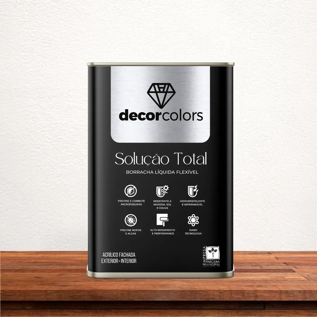 Tinta Borracha Líquida Solução Total Athena 21,5kg - Decor Colors