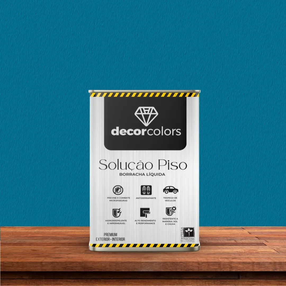 Decor Colors Tinta Piso Azul 18 L