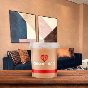Cimento Diamantado Aveludado Bronze 1,6 kg - Decor Colors