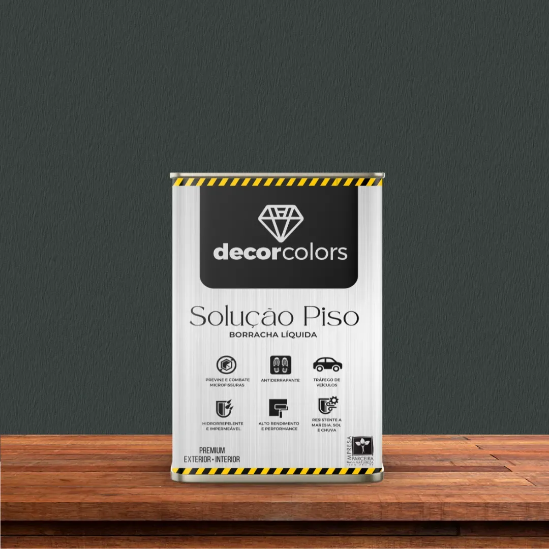 Decor Colors Tinta Piso Cinza Escuro 18 L