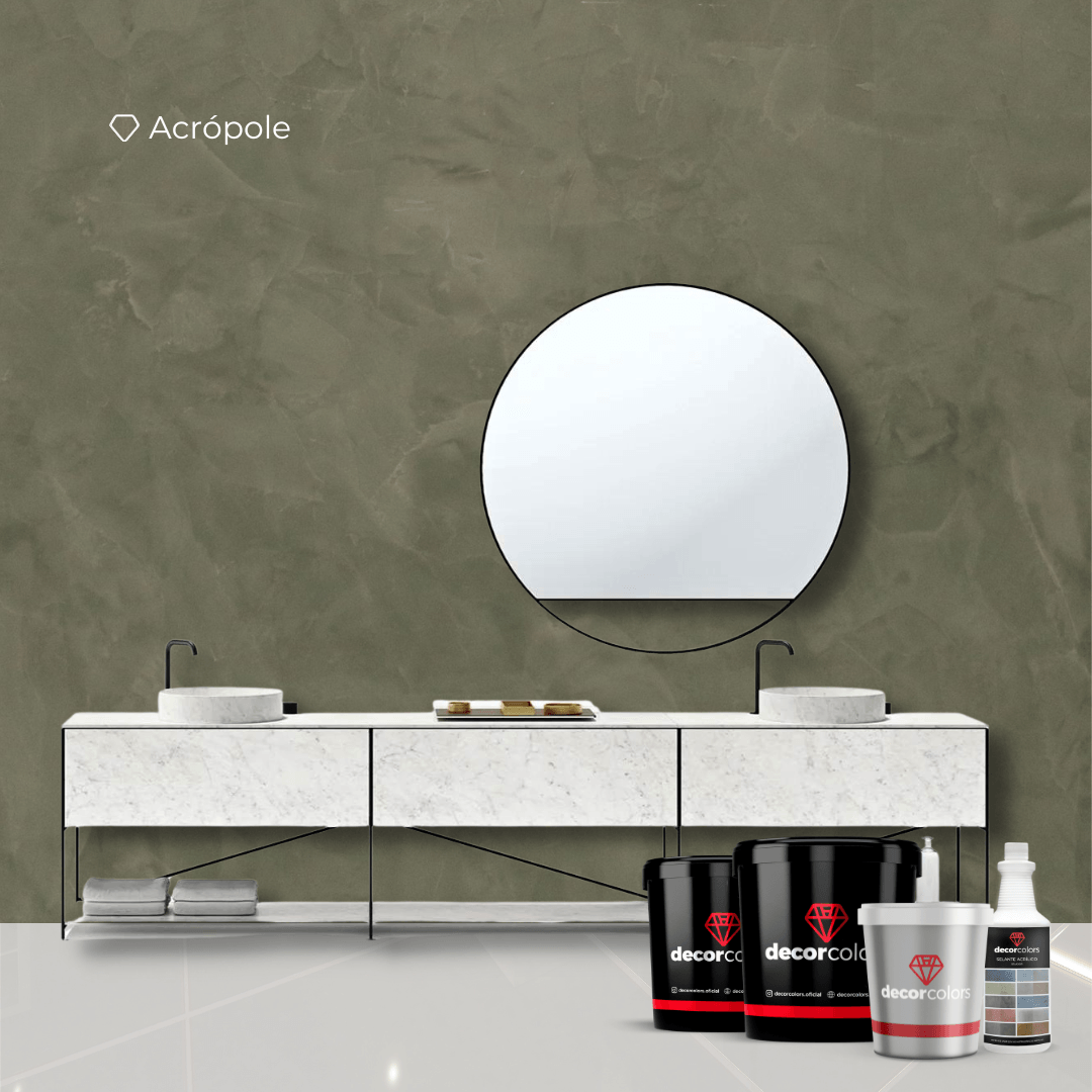 Kit Cimento Queimado Azulejo Acrópole 5 kg - Decor Colors