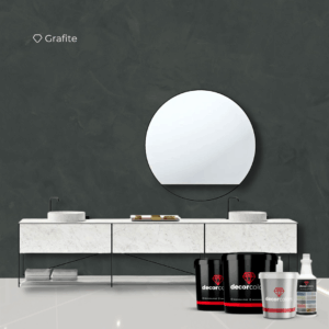 Kit Cimento Queimado Azulejo Grafite 5 kg - Decor Colors