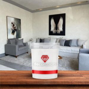 Cimento Diamantado Aveludado Off White 1,6 kg - Decor Colors