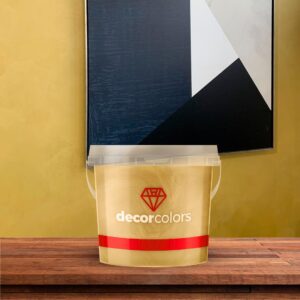 Cimento Diamantado Avelado Ouro  3,2 kg - Decor Colors