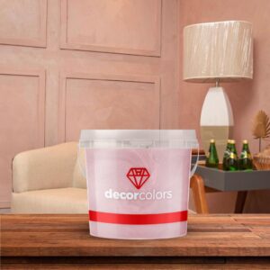 Cimento Queimado Diamantado Aveludado Rose Gold  3,2 kg - Decor Colors