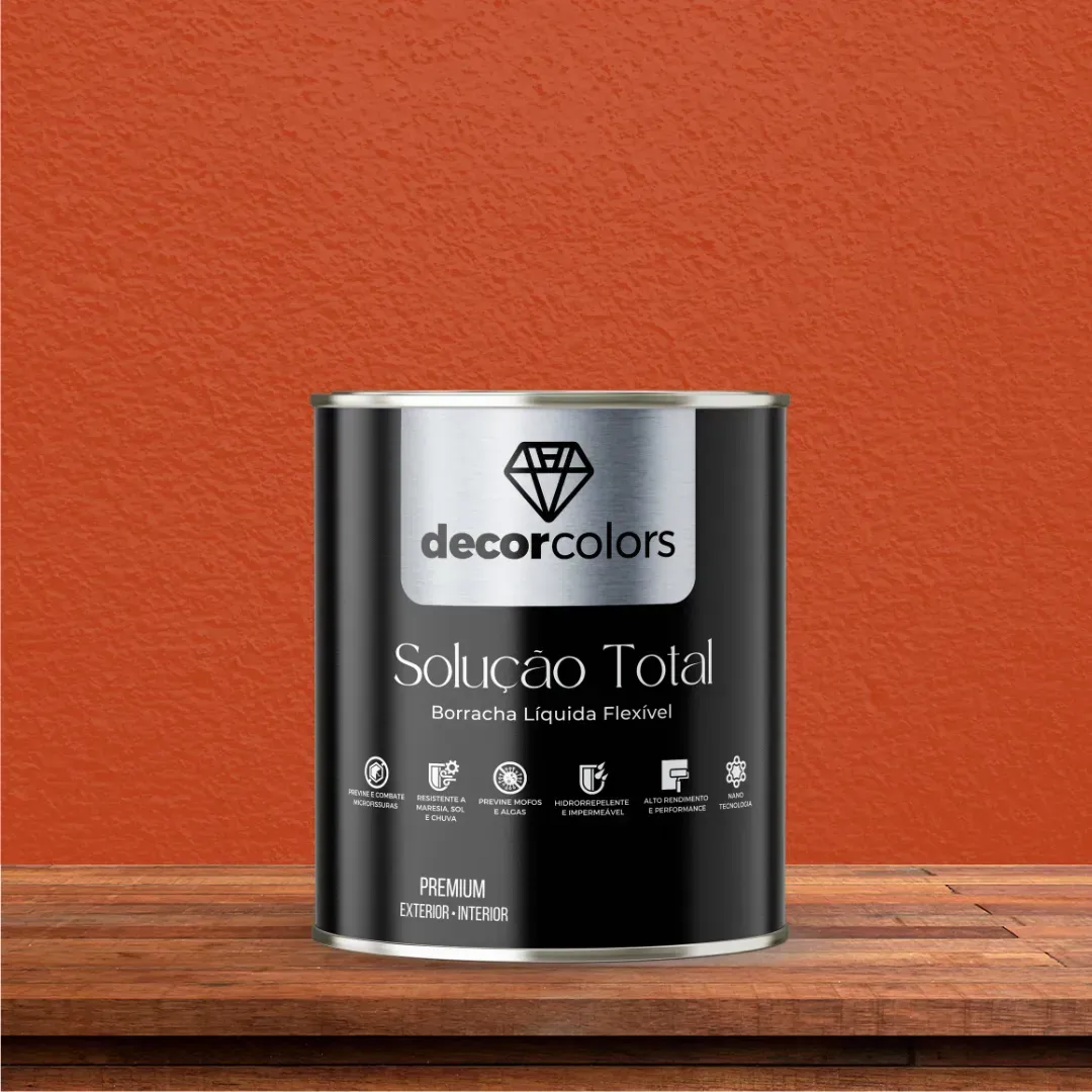 Borracha Líquida Solução Total Telha 4,3kg - Decor Colors