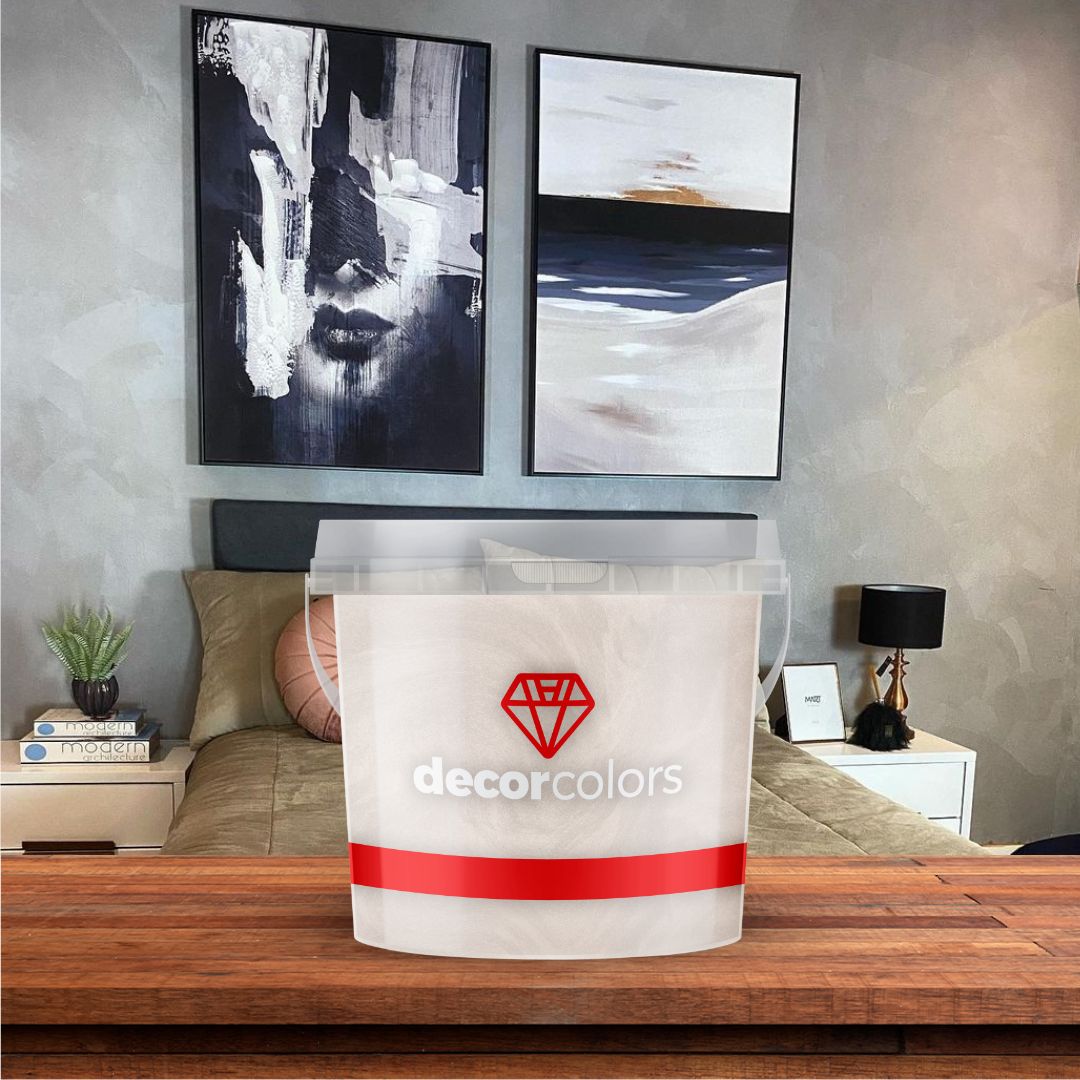 Cimento Queimado Diamantado Aveludado Tubarão Branco 3,2 kg - Decor Colors