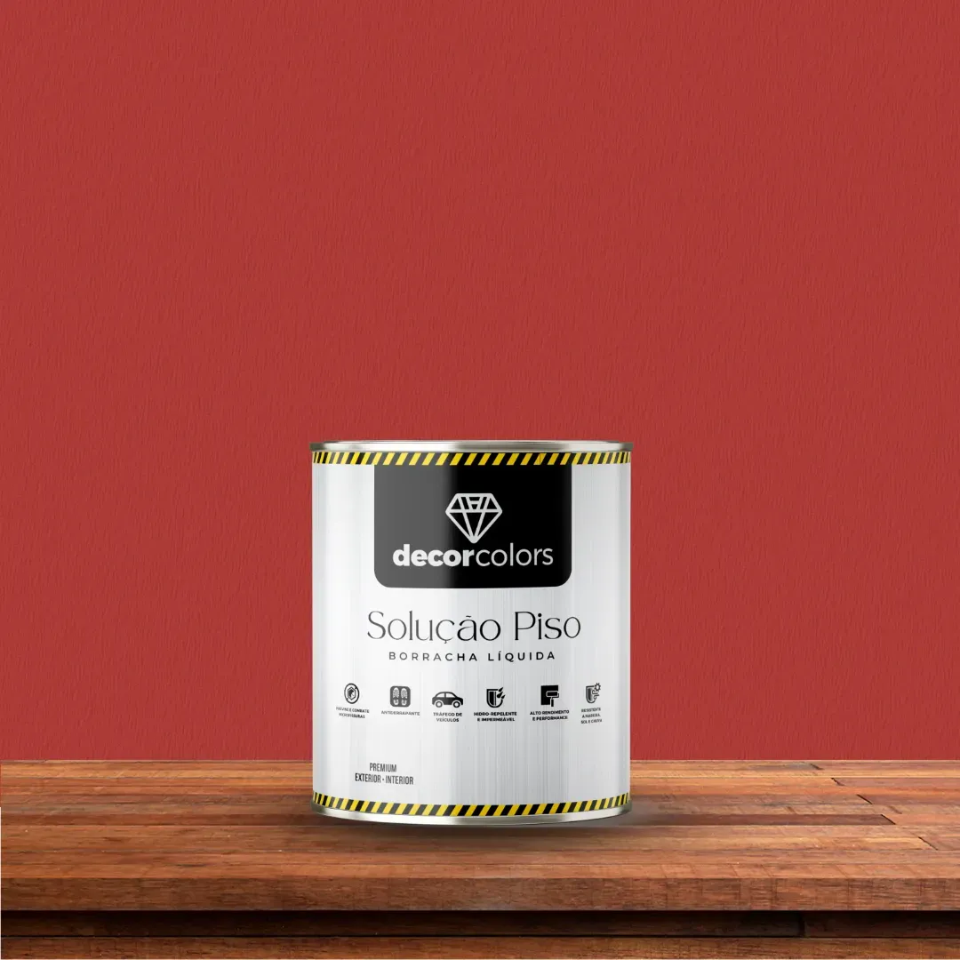 Decor Colors Tinta Piso Vermelho Segurança 3,6 L